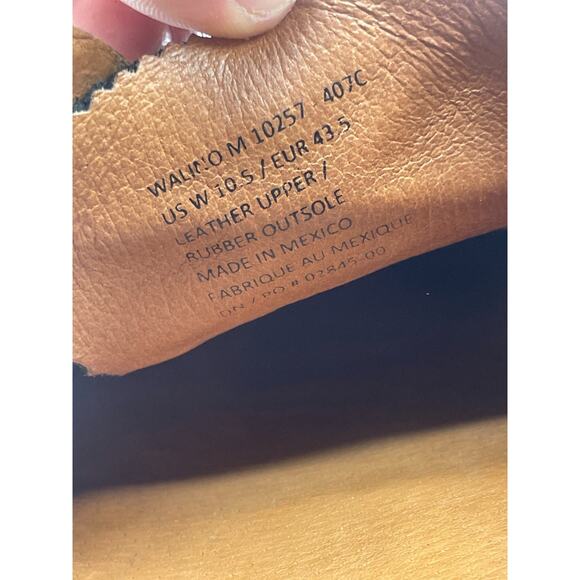 OluKai Walino Shoes Mens Size 10.5 Leather Lace Up Casual Oxford Comfort 10257 - Picture 10 of 10